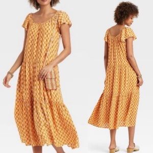 Knox rose Flutter Maxi Dress